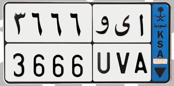 لوحة ا ى و 3666